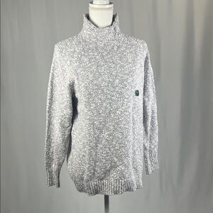 L.L. Bean Gray Turtleneck Sweater